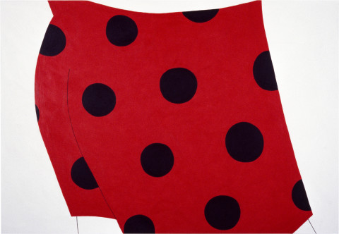 Linda Marrinon Red Trunks, 1987; acrylic on canvas; 137 x 198 cm; enquire