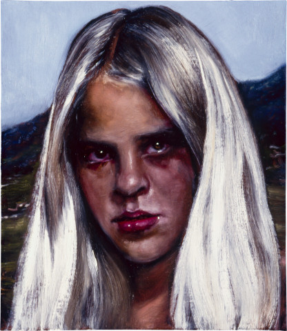 Louise Hearman Untitled #  1000, 2003; oil on masonite; 35 x 31 cm; enquire