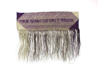 Newell Harry untitled (Palm Island Coconut / Rough), 2011; from the series gift mat; Pandanus, dye; 147 x 175 cm; enquire
