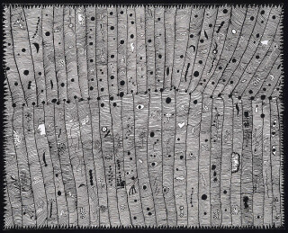 Yayoi Kusama Entrance to Heaven [TQWFV], 2007; silkscreen on canvas; 130.3 x 162 cm; Edition of 5; enquire