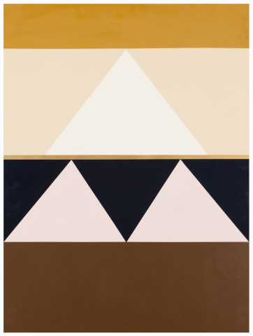 Esther Stewart Marple Hall, 2014; enamel on board, framed; 120 x 90 cm; enquire