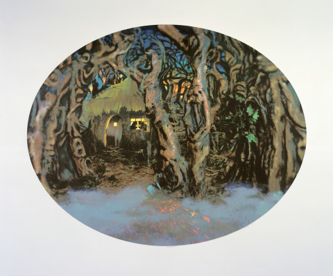 Tracey Moffatt Invocations  # 3, 2000; photo silkscreen; 122 x 146 cm; series of 13 images; Edition of 60; enquire