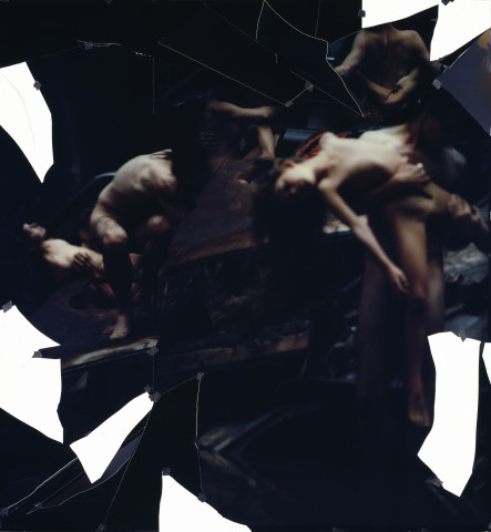 Bill Henson Untitled, 1994; type C photograph, adhesive tape, pins, glassine; 200.2 x 185.3 cm; enquire