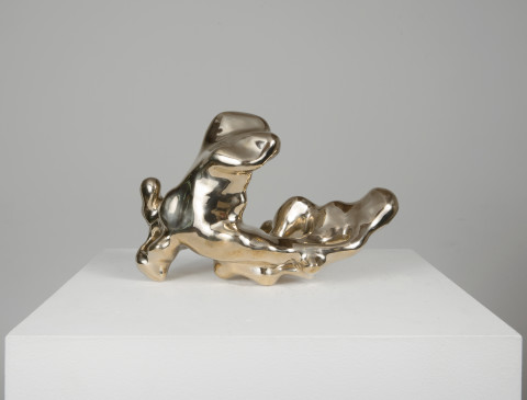 Lindy Lee Flame from the Dragon's Pearl: Unnameable, 2013; bronze sculpture; 14 x 29 x 20 cm; Edition of 3 + AP 2; enquire