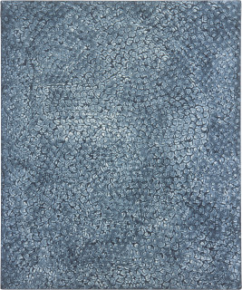 Yayoi Kusama Infinity Nets OQ7, 2000, 2000; Acrylic on canvas; 72.7 x 53 cm; enquire