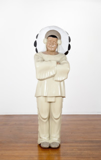 Michael Parekowhai The Brothers Grimm 6, 2009; automotive paint on fibreglass; 163 x 52 x 49 cm; enquire