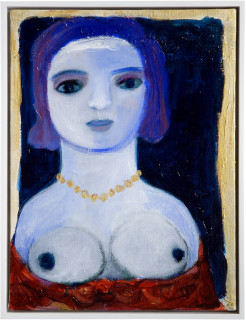 Angela Brennan Venetian Woman, 2006; acrylic on linen; 40.5 x 30.5cm (unframed), 43 x 33cm (framed); enquire