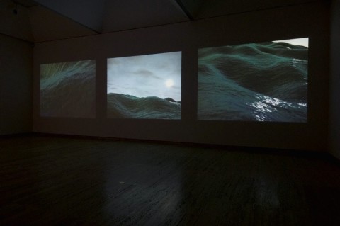 Patricia Piccinini Swell, 2000-02; 3 video back-projections and audio system; Edition of 3; enquire