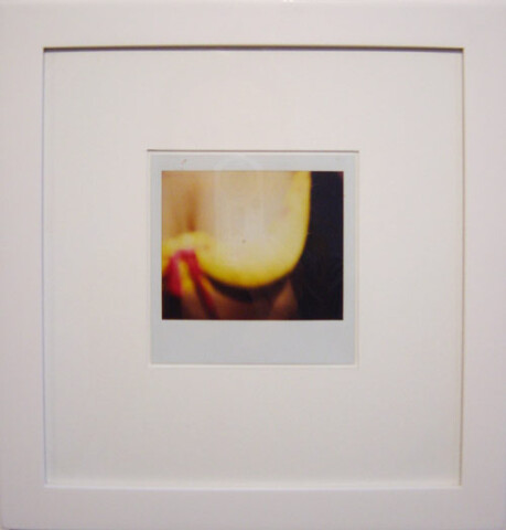 Tracey Emin ROTHKO POLAROIDS (detail), 2004; 12 framed Polaroid photographs and ink on A4 paper; 10 x 10 cm (each Polaroid) and 26.5 x 25.5 cm (each Polaroid frame); enquire