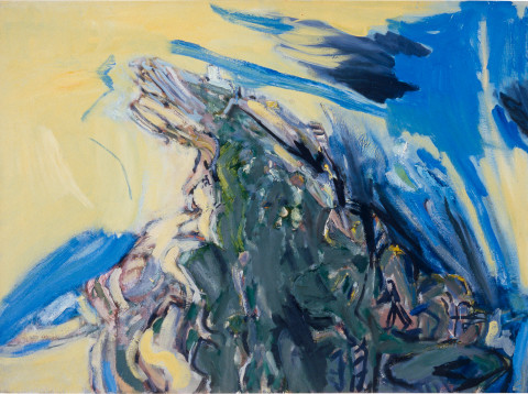 Kevin Connor Grotto Point (Sydney Harbour), 1984; oil on Belgian linen; 82 x 112 cm; enquire