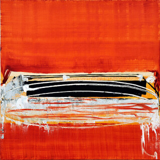 John Firth-Smith Mirage no. 1, 2005; oil on linen; 92 x 92 cm; 3' x 3'; enquire