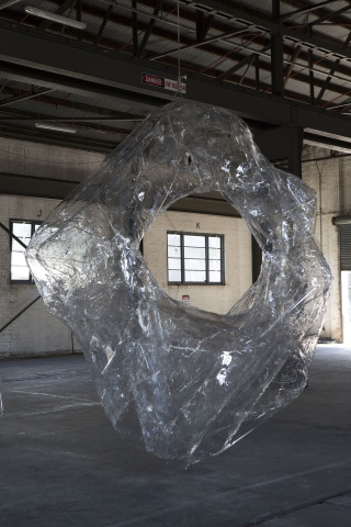 Mikala Dwyer The Hollows (detail), 2014; PETG; dimensions variable; enquire