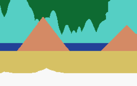 Michael Bell-Smith Over and Under, 2007; digital video file with sound; 3:00 mins; Edition of 5 + AP 2; enquire