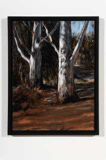 Louise Hearman Untitled #1557, 2025; oil on masonite; 61 x 46 cm; enquire