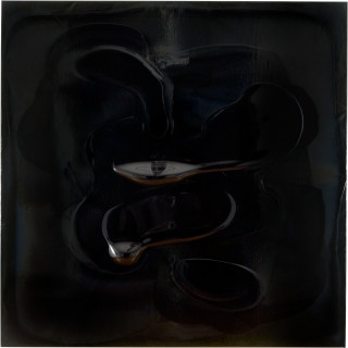 Dale Frank 22. Corey Sevier, 2007; varnish on canvas; 200 x 200 cm; enquire