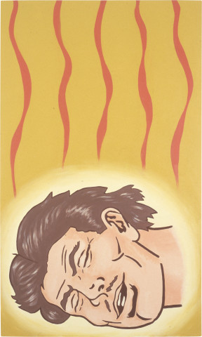 Maria Kozic Cumics (5), 1987; acrylics on canvas; 180 x 108 cm; enquire