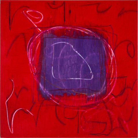 Denise Green Loano, 1985; oil, paint stick on canvas; 165 x 165 cm; enquire