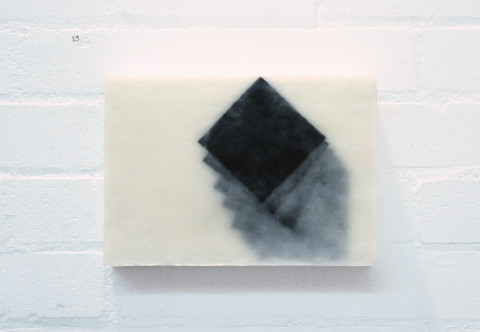 Jurek Wybraniec Untitled, 1993; beeswax & pigment on hardboard; 21.5 x 30 cm; enquire