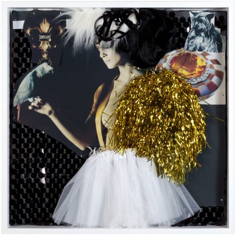 Jacqueline Fraser The Making of L’eclisse 2016, 2016; mixed media; 82 x 82 x 10 cm; enquire