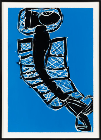 Dhambit Munuŋgurr Mäṉa at Rinydjalŋu, 2024; 5514-24; acrylic on paper; 112 x 78 cm; enquire