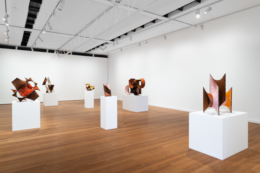 Installation view, James Angus, New Sculpture, Roslyn Oxley9 Gallery (26 September – 18 October 2025)