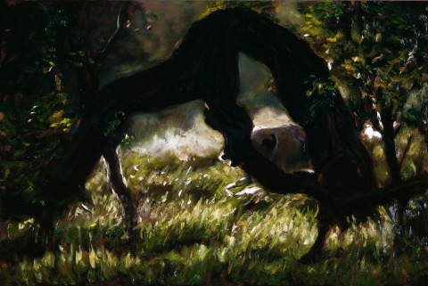 Louise Hearman Untitled #1240, 2007; oil on masonite; 61 x 84 cm; enquire