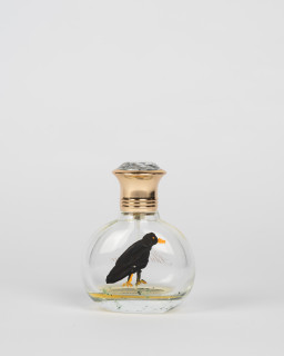 Jenny Watson Perfume, 2001; oil paint, perfume bottles; dimensions variable; enquire
