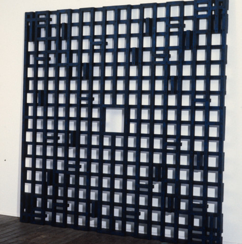 Hilarie Mais Aura, 1990; oil paint on wood; 195 x 195 x 3 cm; enquire