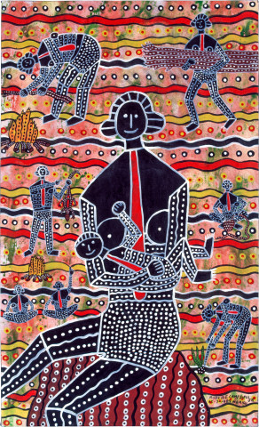 Robert Campbell Jnr Untitled 15.7.89, 1989; acrylic on canvas; 88 x 53.5 cm; enquire