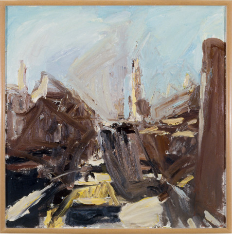 Kevin Connor Winter Tree (near Kings Cross), 1984-85; oil on Belgium linen; 153 x 122 cm; enquire