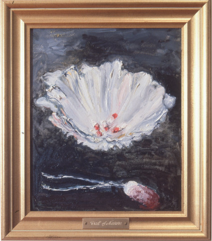 Fiona Hall Call of Nature, 1996; Oil on canvas; 29 x 24 cm; enquire