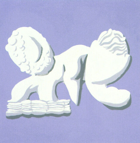 Tony Clark Jasperware Painting, 1994; acrylic paint on cotton; 91.5 x 91.5 cm; enquire