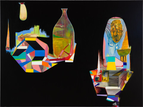 Gareth Sansom ELIXIR, 2021; oil on linen; 183 x 244 cm; more info; enquire