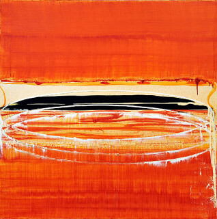 John Firth-Smith Mirage no. 9, 2005; oil on linen; 92 x 92 cm; 3' x 3'; enquire