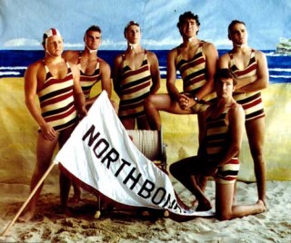 Anne Zahalka The Lifesavers, 1989; type C colour photographs; 74 x 90 cm; Edition of 20; enquire