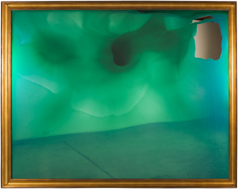 Dale Frank 99, 2014; varnish on perspex; 220 x 280 cm; enquire