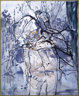 Gunter Christmann Eiszeit, 1990; acrylic on canvas; 168 x 137 cm; enquire