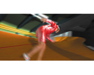 Patricia Piccinini 1:00.613.2, 1998; from the series Sheen; Digital type C colour photograph; 120 x 240 cm; Edition of 6; enquire