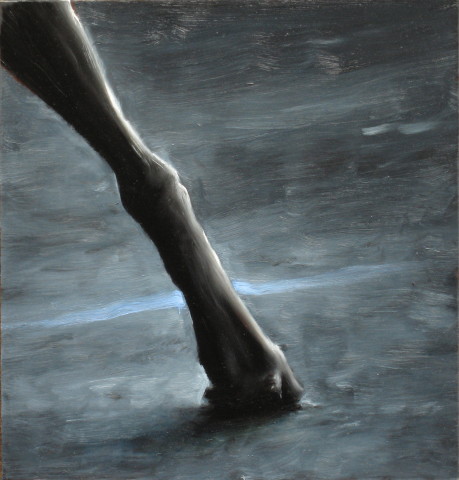 Louise Hearman Untitled #1142, 2005; oil on masonite; 32 x 30 cm; enquire