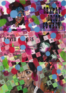 David Griggs NOT A SEXPAT IDIOT COWBOY PAINTING, 2013; acrylic on canvas; 213 x 152 cm; enquire