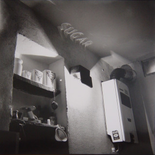 Bill Culbert Sugar, Kitchen, France, 1981; silver gelatin prints; 40.5 x 40.5 cm; Edition of 25; enquire