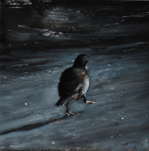 Louise Hearman Untitled #1140, 2005; oil on masonite; 31 x 31 cm; enquire