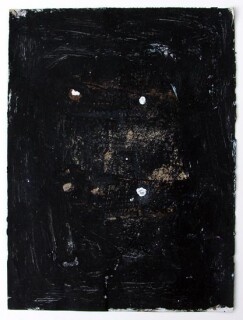 Newell Harry Untitled, 2006; gesso and oil stick on ironed Fabriano paper; 38 x 28 cm; enquire