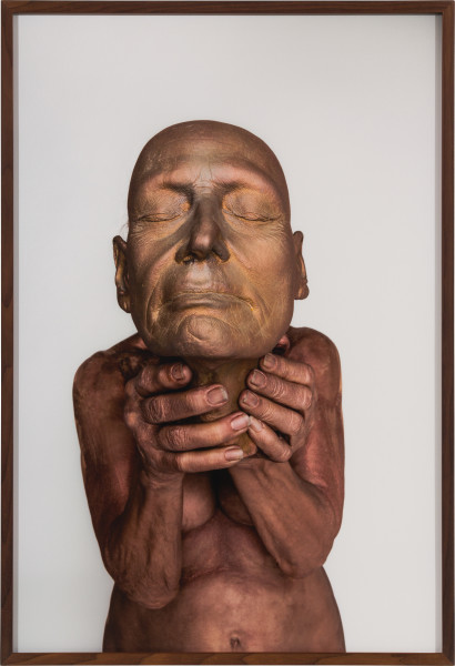 Julie Rrap Un-Becoming Monuments #8, 2026; digital print on metallic rag paper; 93.5 x 64 cm; Edition of 5 + 2 AP; enquire