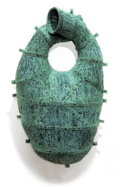 Bronwyn Oliver Heart, 1988; copper; 56 x 35 x 19 cm; enquire