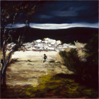 Louise Hearman Untitled #  1045, 2003; oil on masonite; 40 x 46 cm; enquire