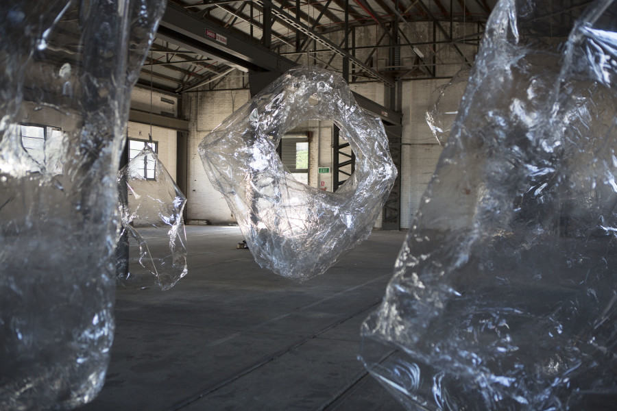 Mikala Dwyer The Hollows (detail), 2014; PETG; dimensions variable; enquire