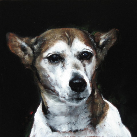 Louise Hearman Untitled #1148, 2005; oil on masonite; 33 x 33 cm; enquire