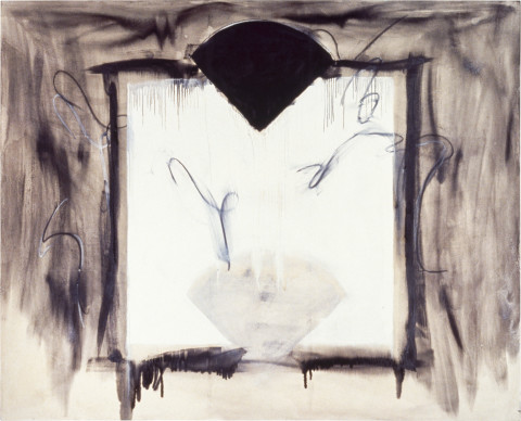 Denise Green Who Am I, 1992; oil on canvas; 238 x 192 cm; enquire