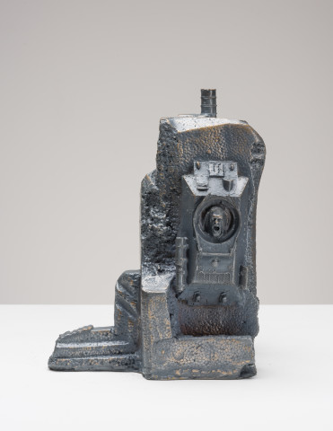 Fiona Hall Castles of Lost Destinies, 2015; Cat no. 19; Bronze; 27 x 22 x 15 cm; enquire